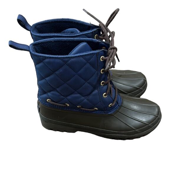 Sperry Top-Sider Women's Gosling Duck Boot, Navy/Brown women’s size 8 - Picture 4 of 11